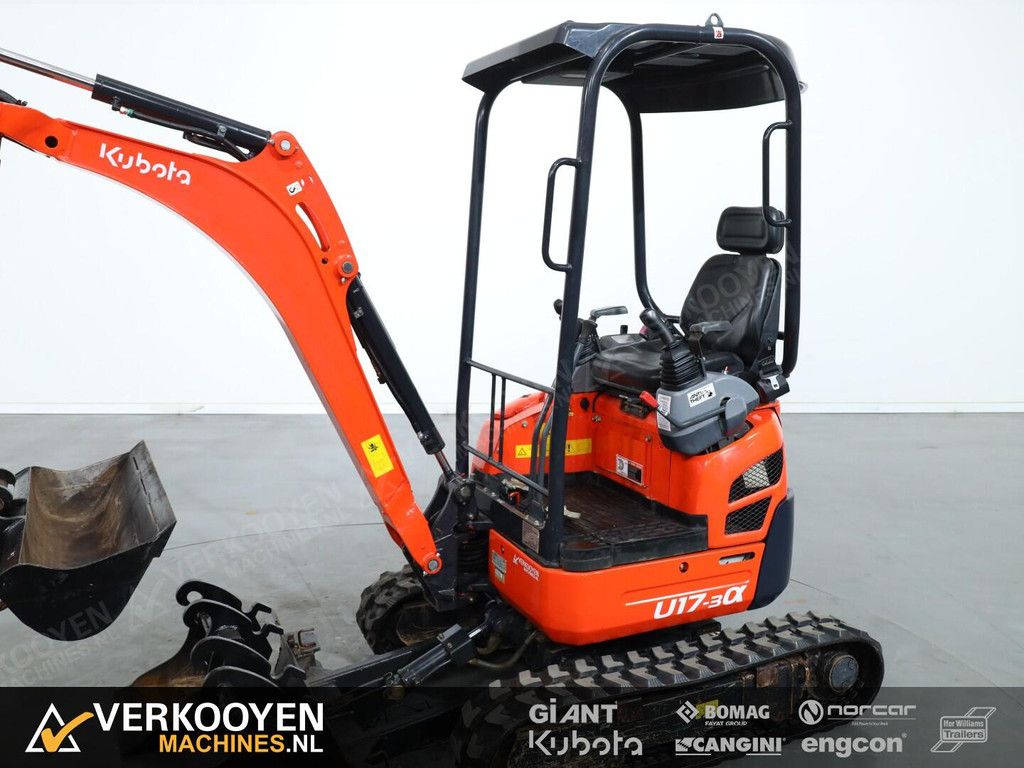 2016 Kubota U17-3 Alpha VK10804