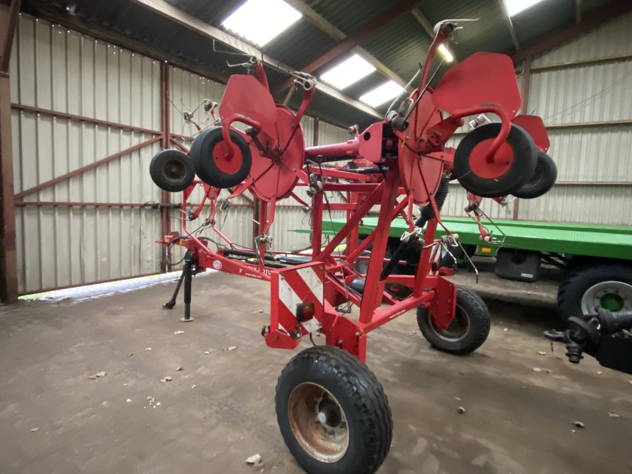 LELY LOTUS 770 P met transport onderstel - trekhaak
