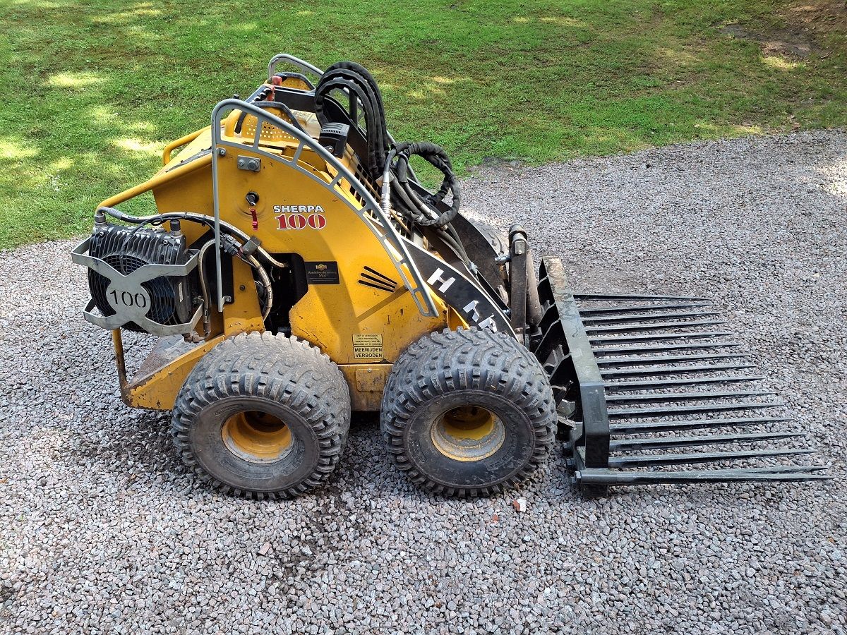 Sherpa 100 skidsteer, schranklader, wiellader