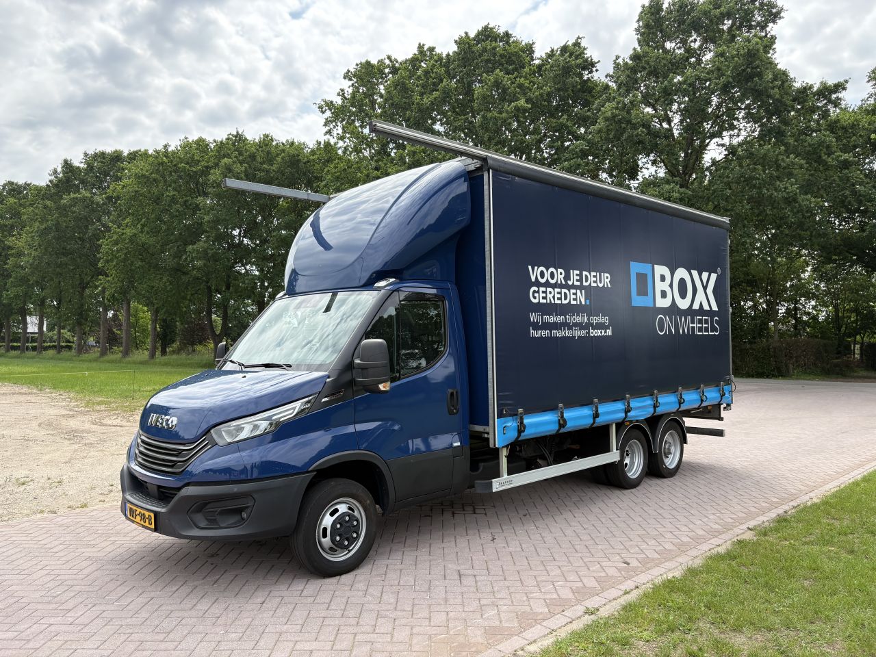IVECO Daily 40C18 schuifzeilen Clixtar 7 TON N1 BE-COMBI