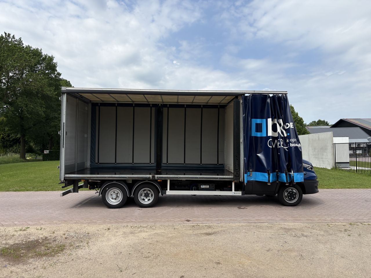IVECO Daily 40C18 schuifzeilen Clixtar 7 TON N1 BE-COMBI