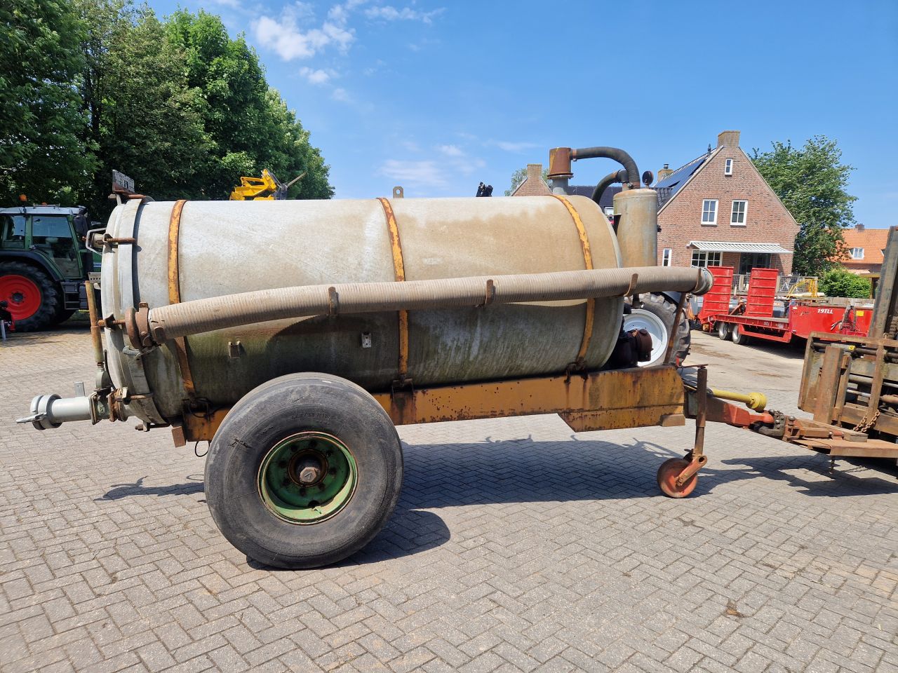 Veenhuis 4500L waterwagen transport