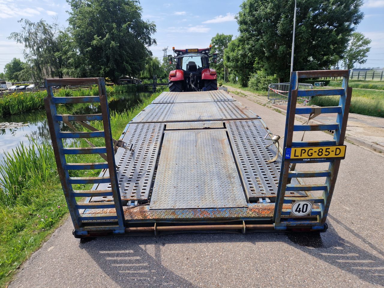 Oprijwagen 18 tons
