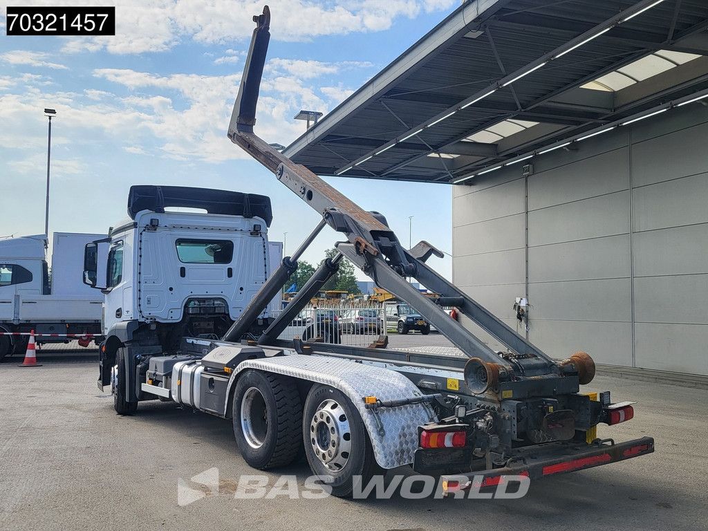 Mercedes Antos 2543 6X2 Meiller RK 20 70 Lift + Steering axle Automatic Euro 6