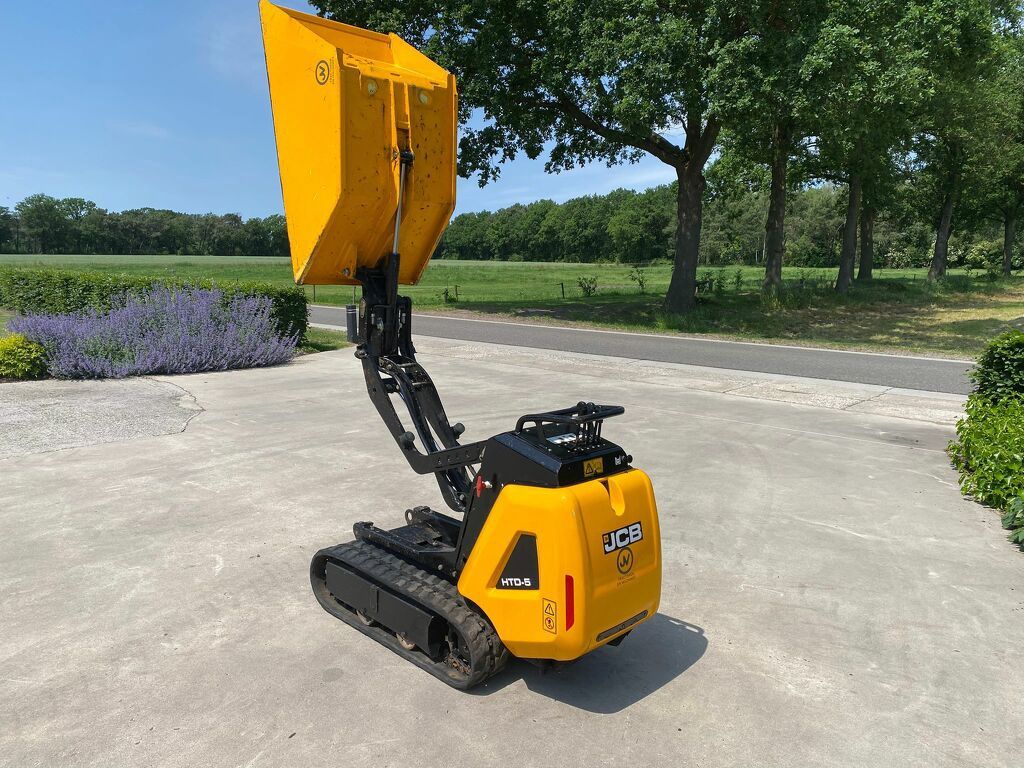 JCB htd-5 mini rups dumper hoogkiper dieselmotor