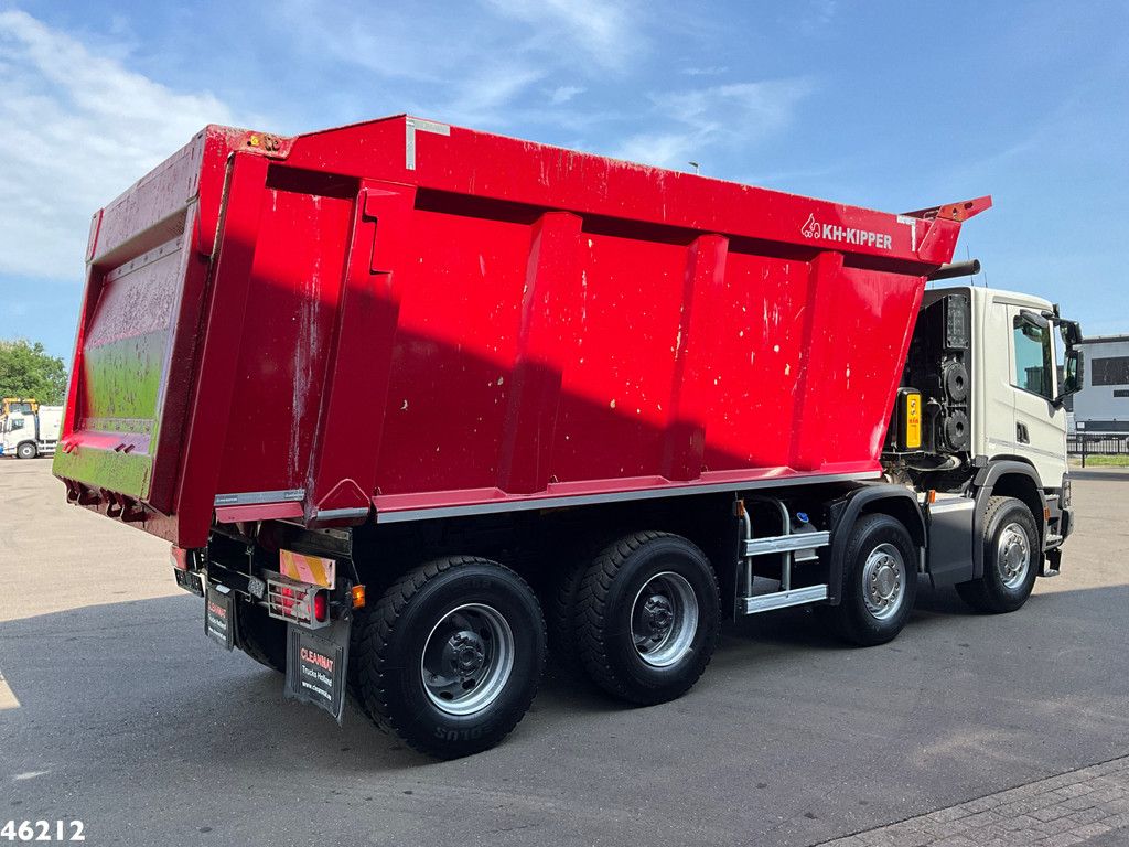 Scania P 420 8x4 Euro 6 Full steel suspension Mining tipper 24m³