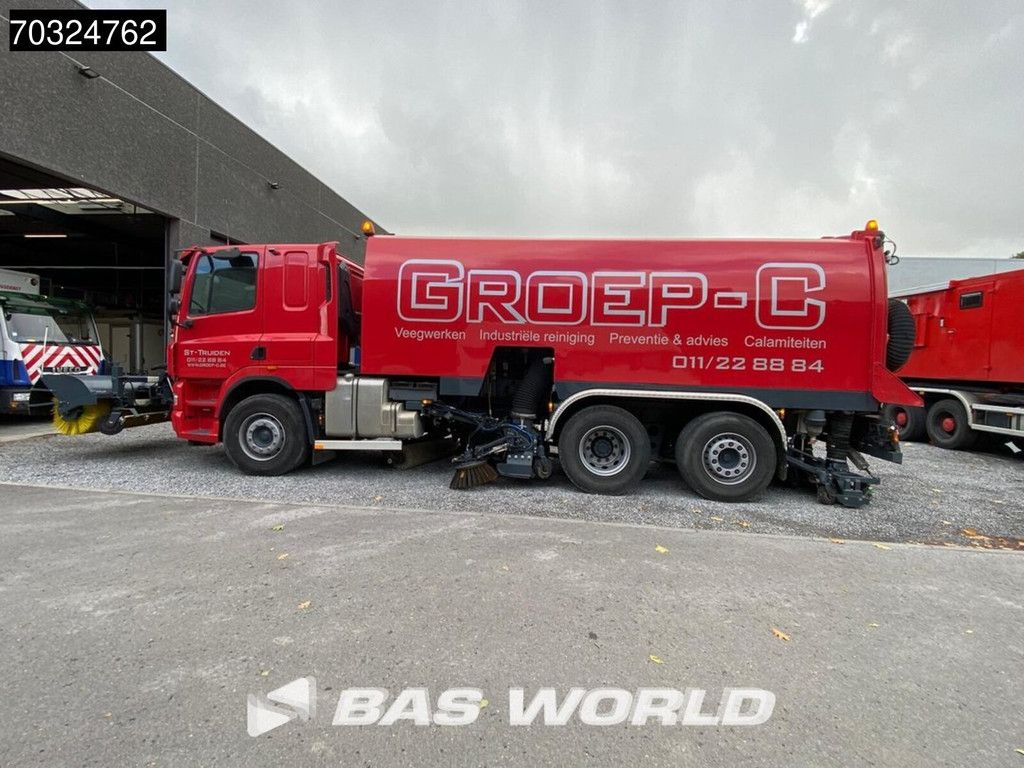DAF CF CF85.410 6X2 Brock SL 480/2K Jumbo Sweeper 6.500hours Manual Euro 5