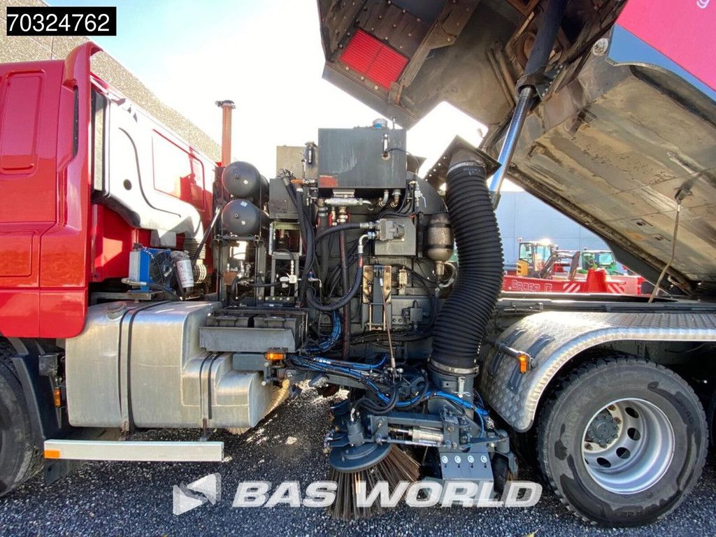 DAF CF CF85.410 6X2 Brock SL 480/2K Jumbo Sweeper 6.500hours Manual Euro 5