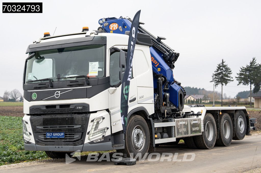 Volvo FM FM 500 8X4 NEW! PM 48526 SP Kran Crane Fly-Jib VEB+ Lift-Lenkachse LED Euro 6