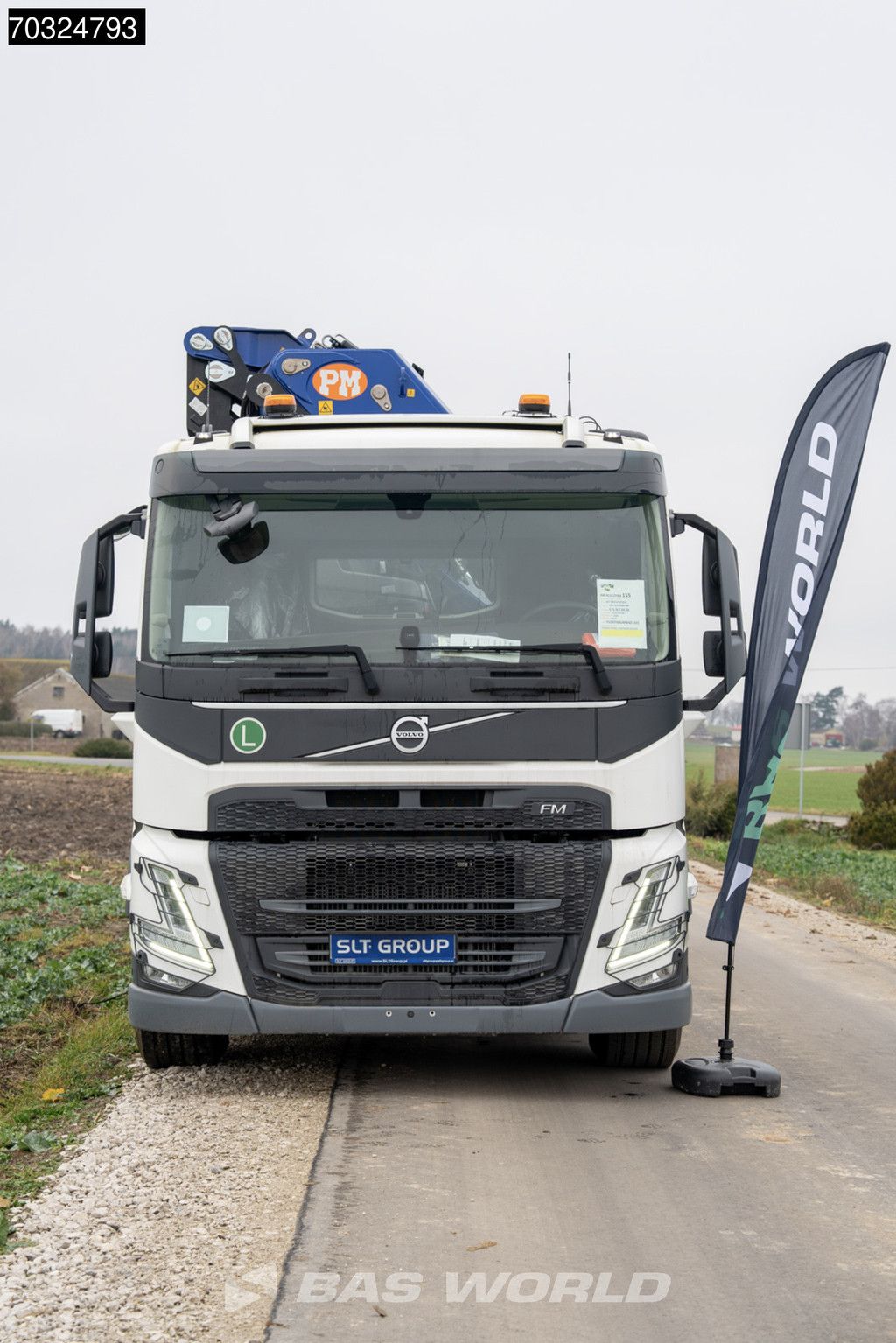 Volvo FM FM 500 8X4 NEW! PM 48526 SP Kran Crane Fly-Jib VEB+ Lift-Lenkachse LED Euro 6