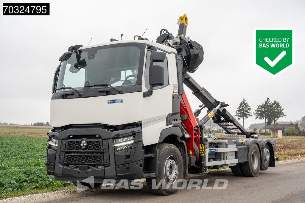 Renault C C 480 6X2 NEW! Penz Crane 15Z9.50R HYVA 20-57S Lift-Axle Euro 6