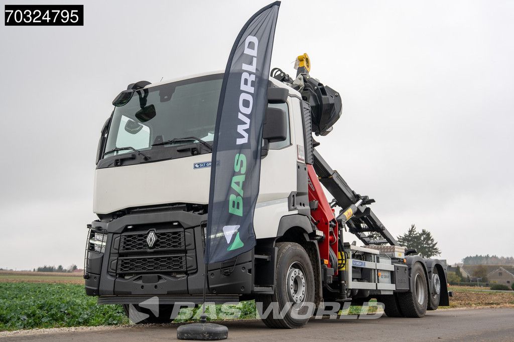 Renault C C 480 6X2 NEW! Penz Crane 15Z9.50R HYVA 20-57S Lift-Axle Euro 6