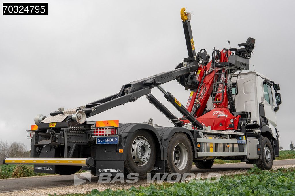 Renault C C 480 6X2 NEW! Penz Crane 15Z9.50R HYVA 20-57S Lift-Axle Euro 6