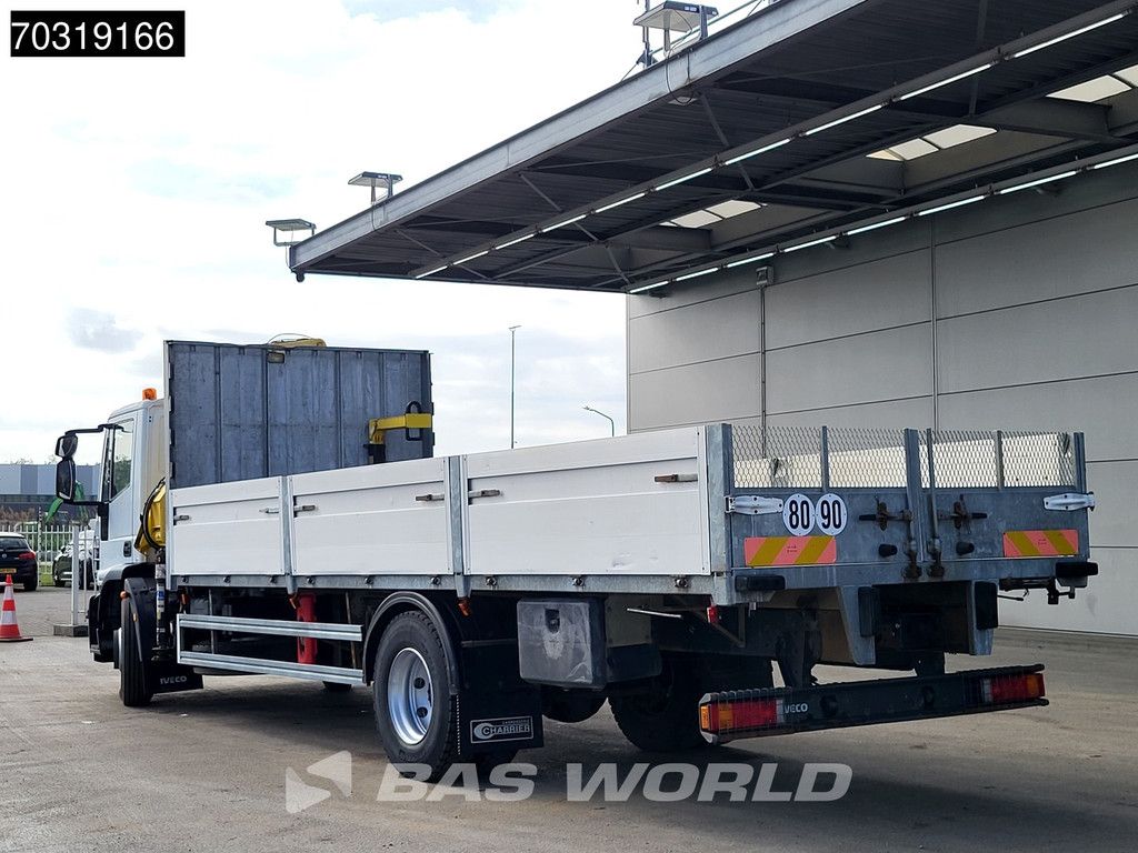 Iveco Eurocargo 160E220 4X2 HYVA V911 3S Crane Kran 750cm box Manual Euro 5