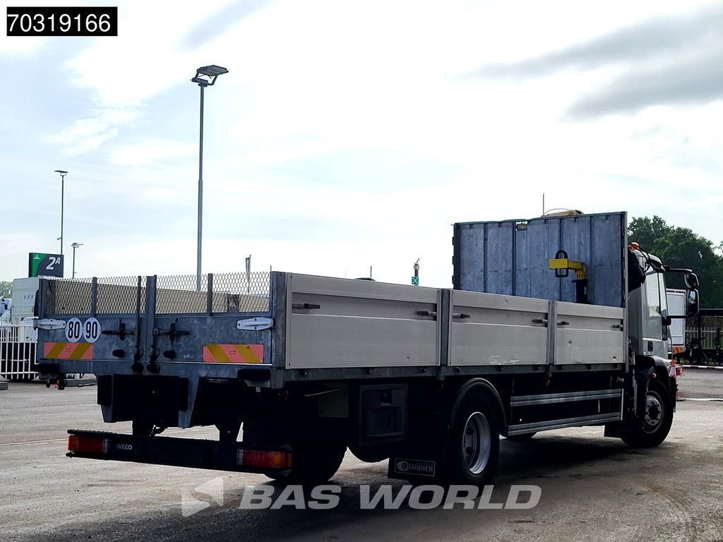 Iveco Eurocargo 160E220 4X2 HYVA V911 3S Crane Kran 750cm box Manual Euro 5
