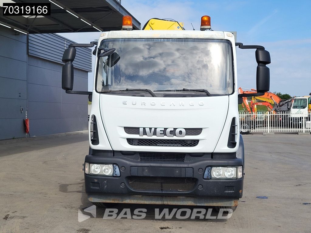 Iveco Eurocargo 160E220 4X2 HYVA V911 3S Crane Kran 750cm box Manual Euro 5