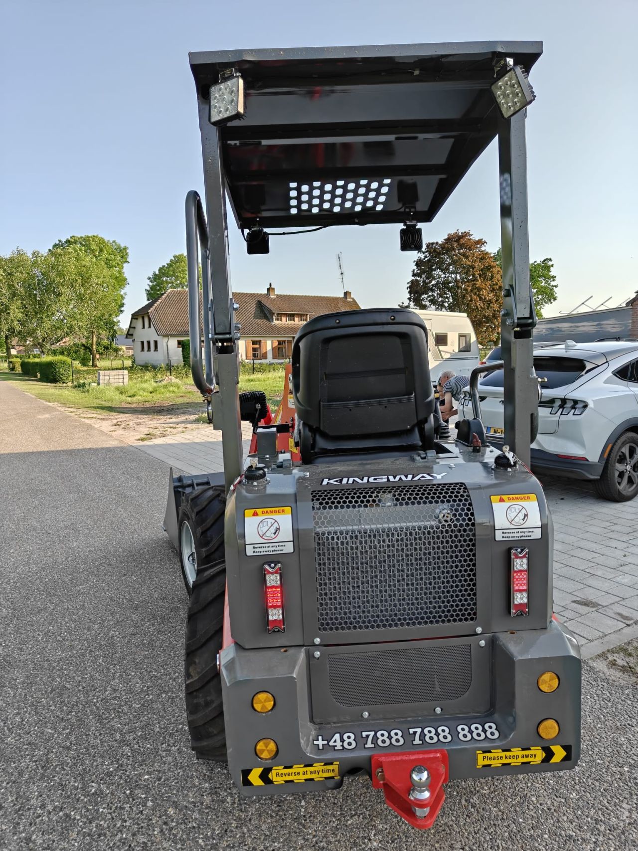KINGWAY H190 Wiellader (knikgestuurd) – NIEUW | Kubota motor