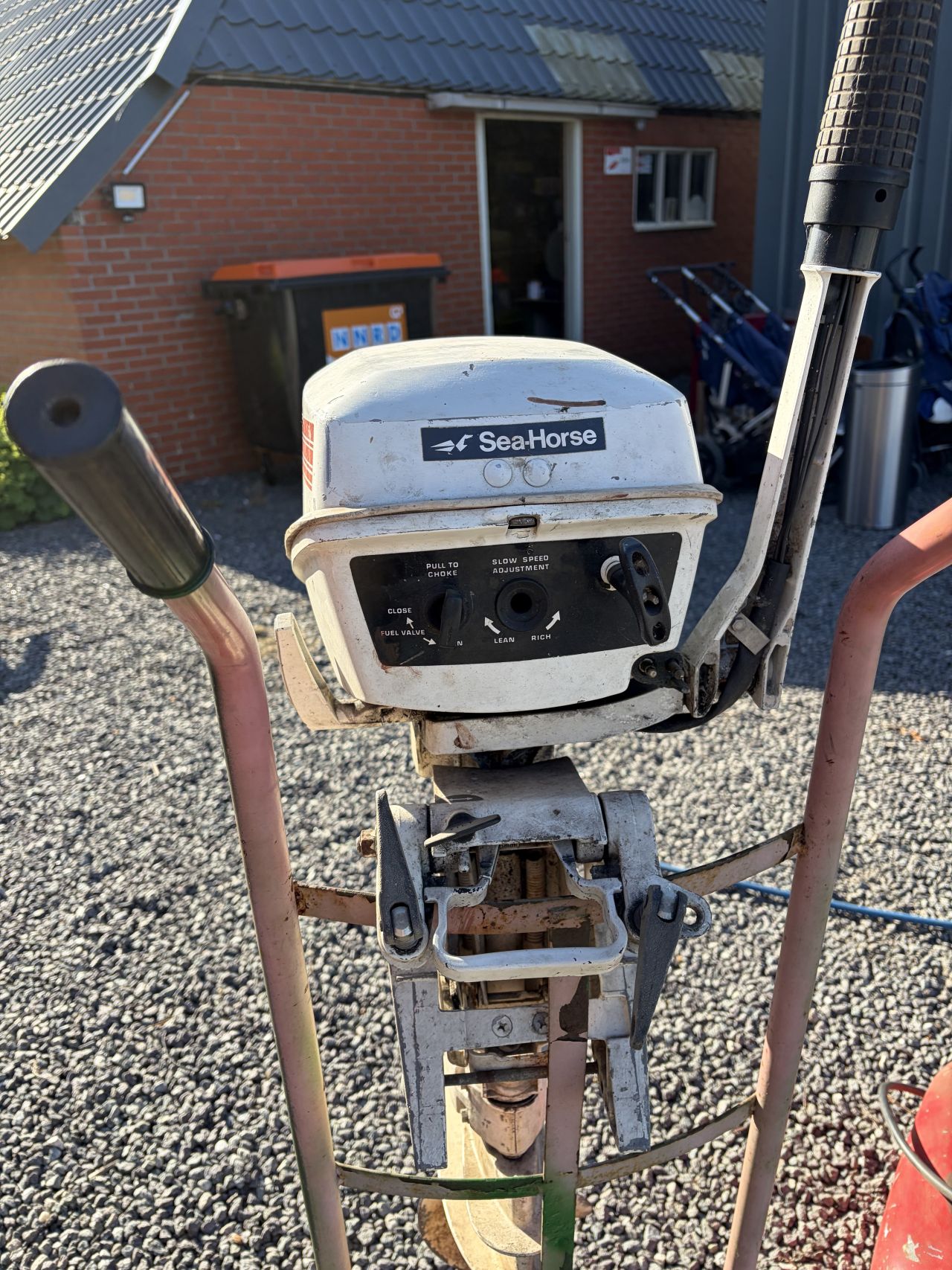 Johnson 4.5 pk buitenboordmotor 2 takt met tank