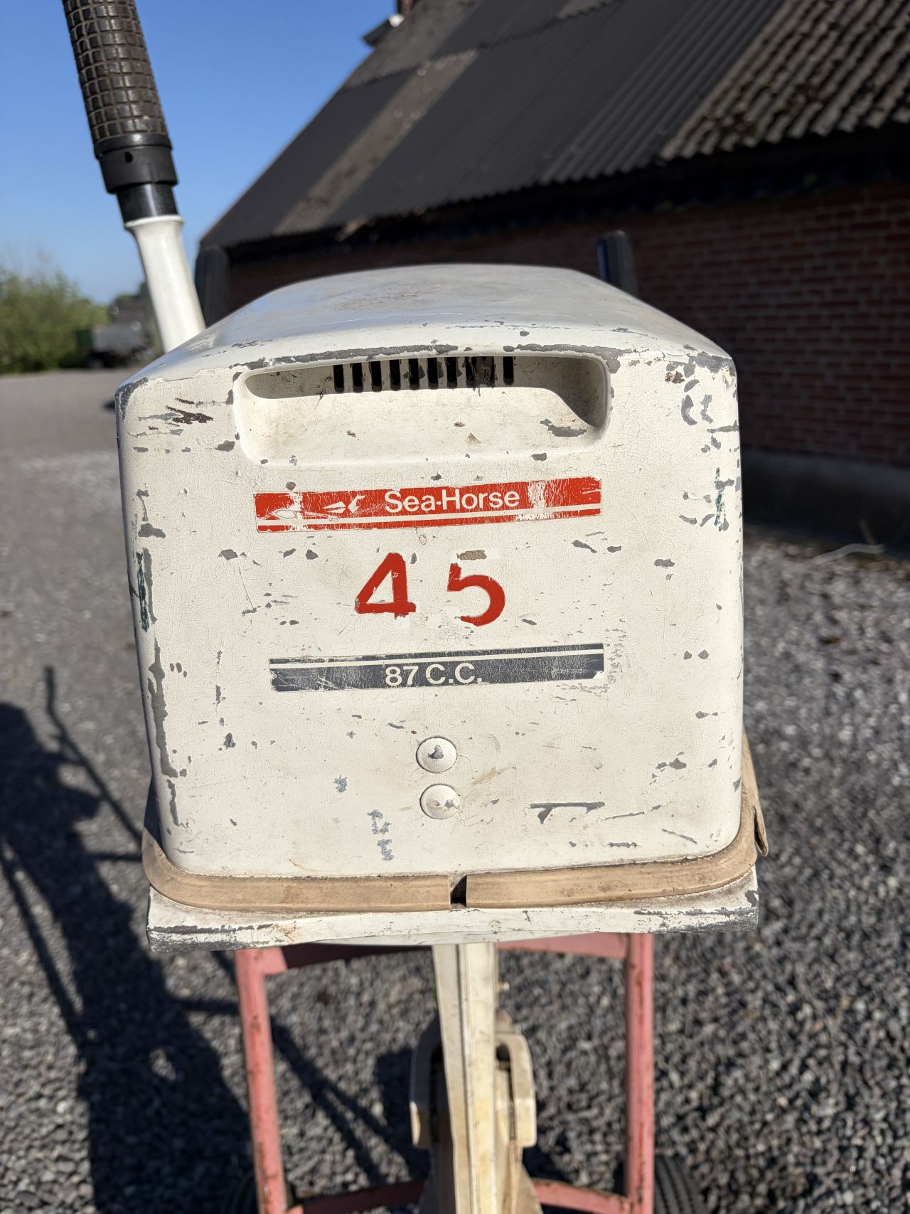 Johnson 4.5 pk buitenboordmotor 2 takt met tank