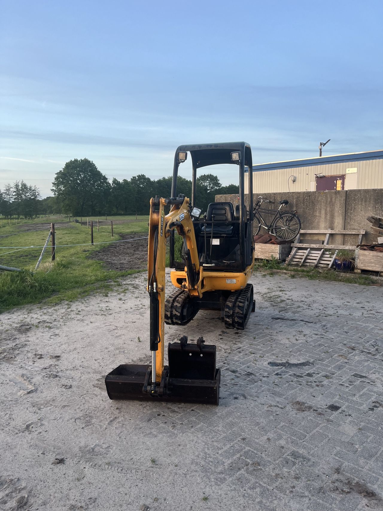 Jcb 8014 minigraver marge