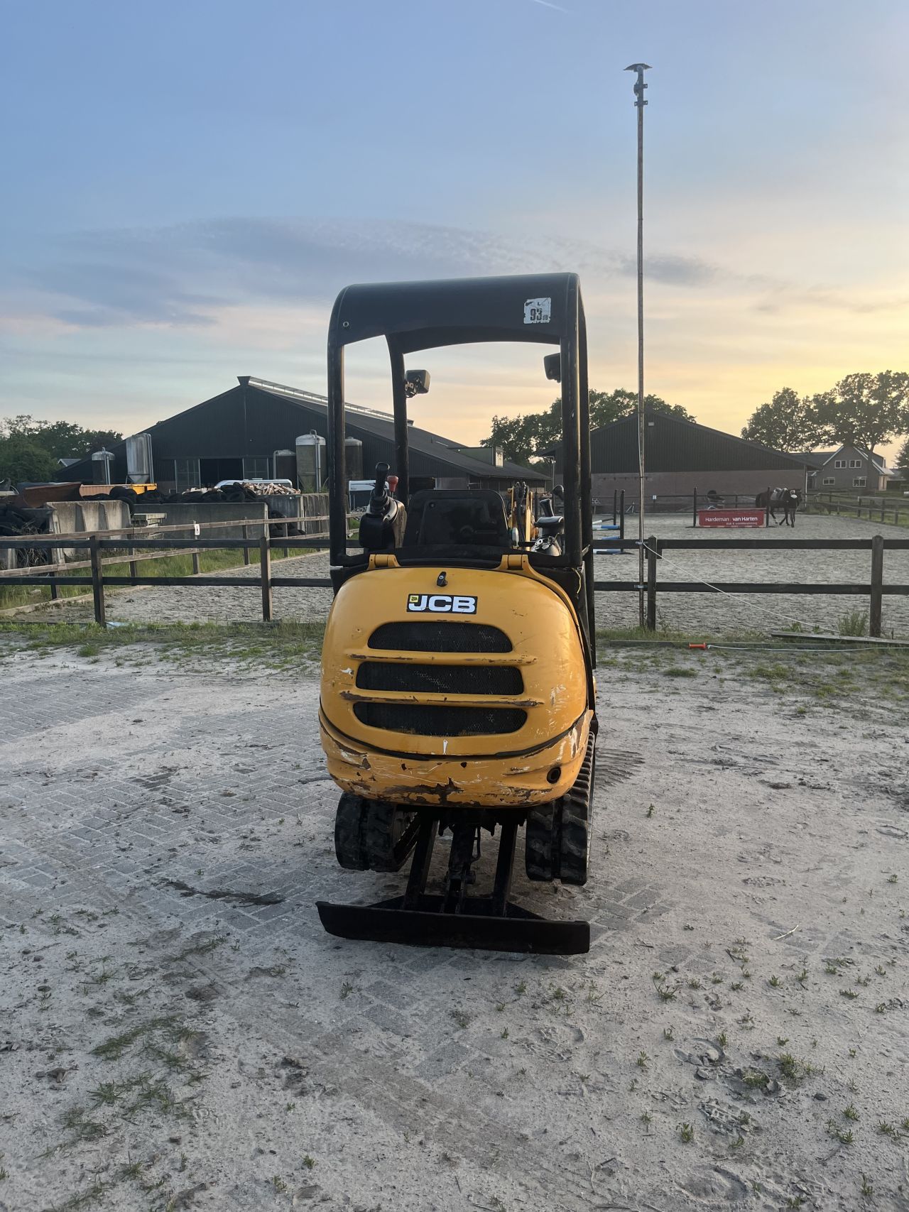 Jcb 8014 minigraver marge