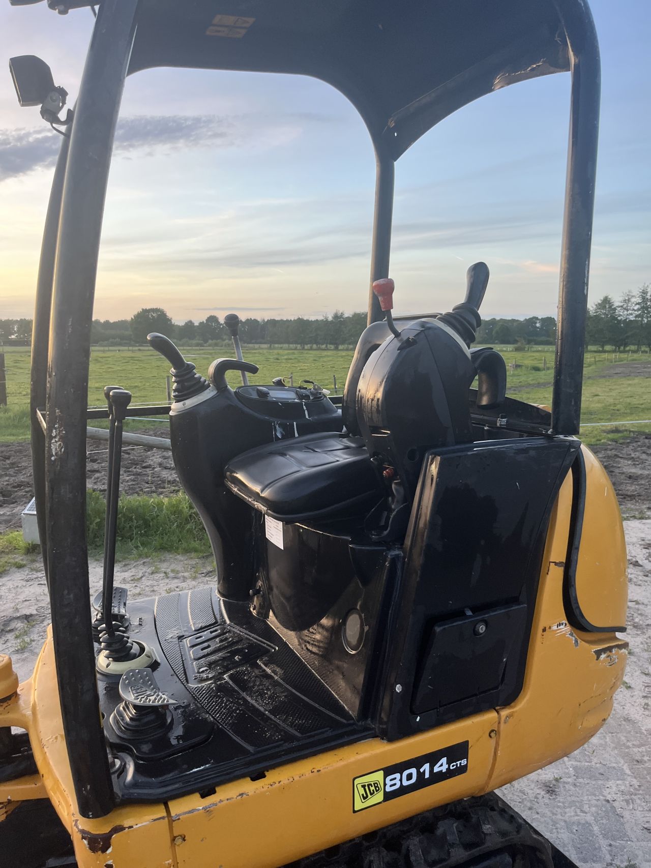 Jcb 8014 minigraver marge