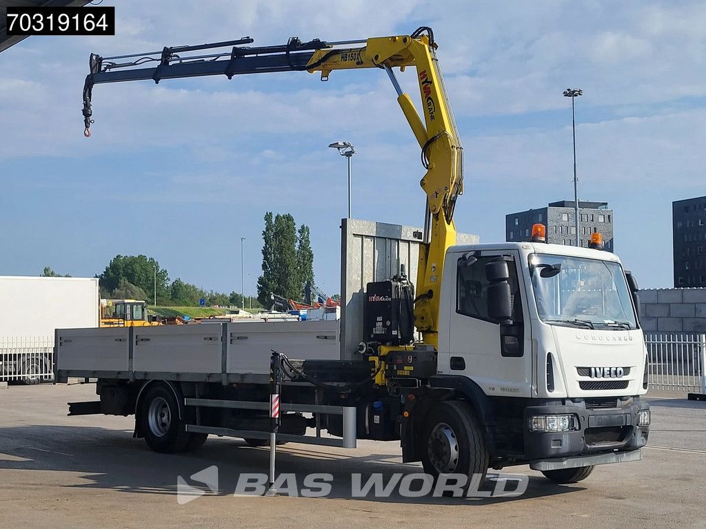 Iveco Eurocargo 180E250 4X2 HYVA HB.150XE3 Kran Crane Automatic Euro 5