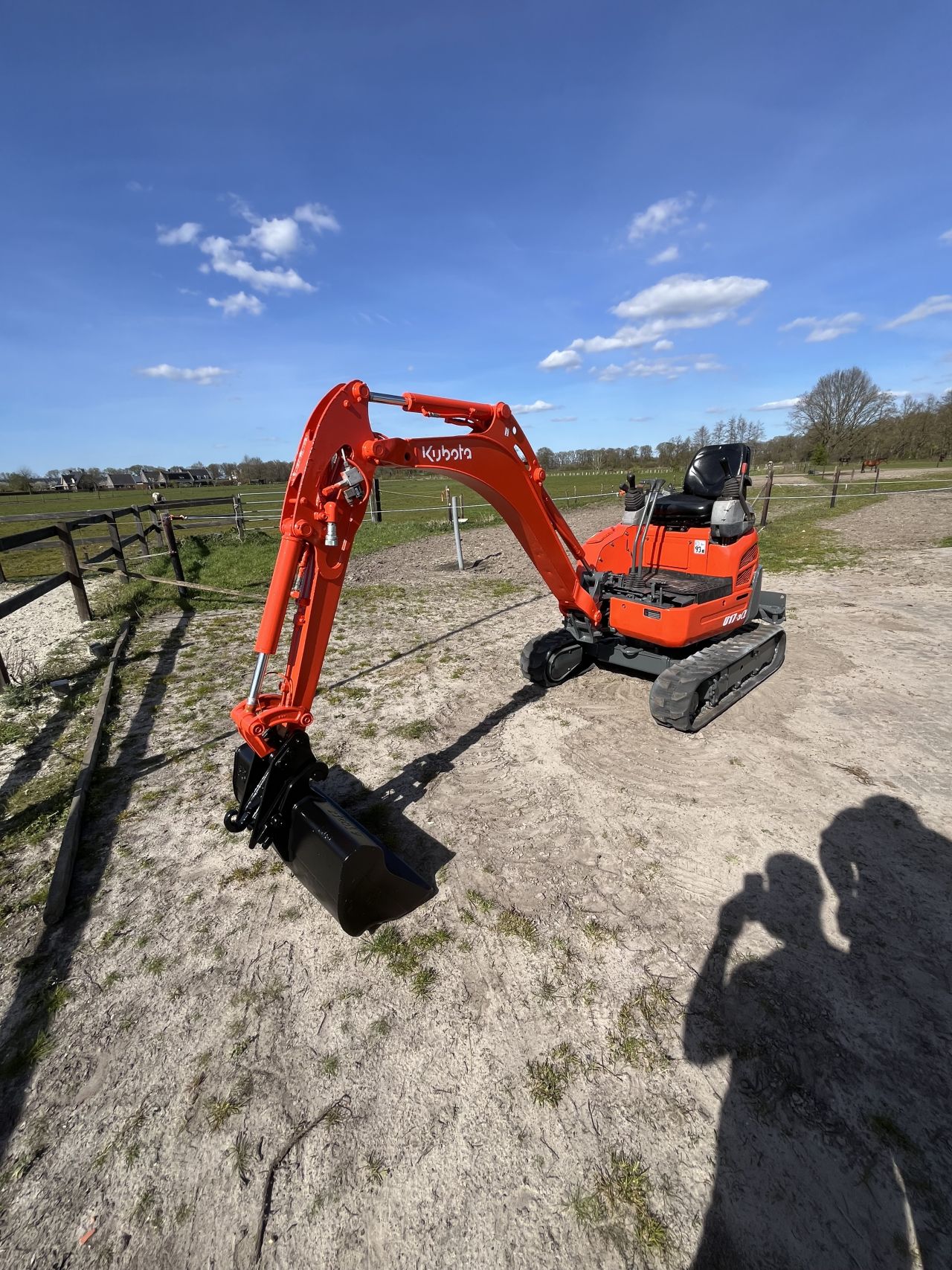 Kubota u17 marge minigraver