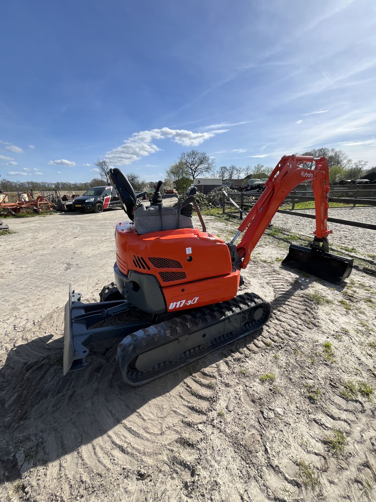 Kubota u17 marge minigraver