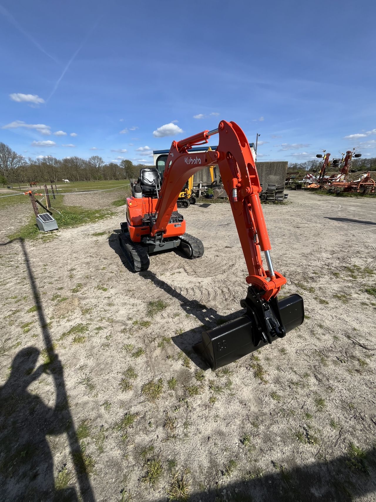 Kubota u17 marge minigraver