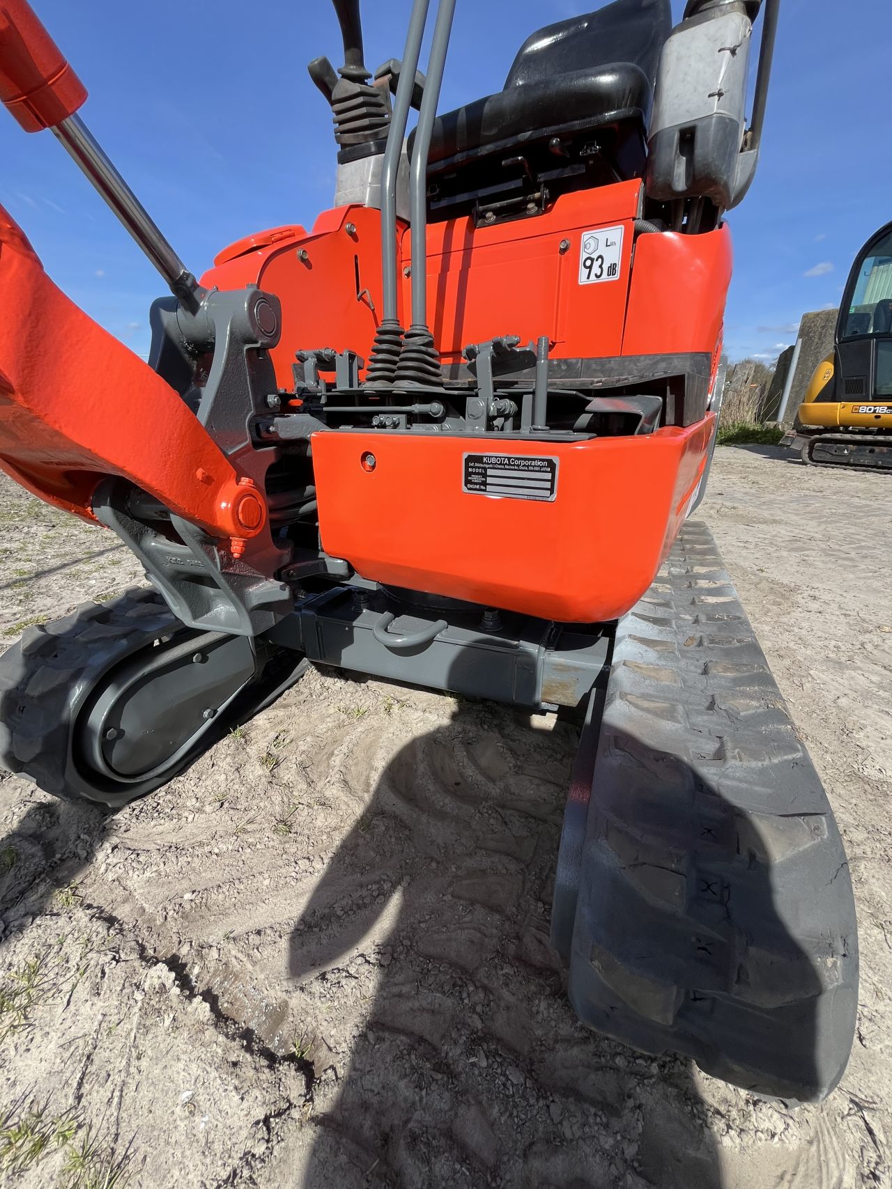 Kubota u17 marge minigraver