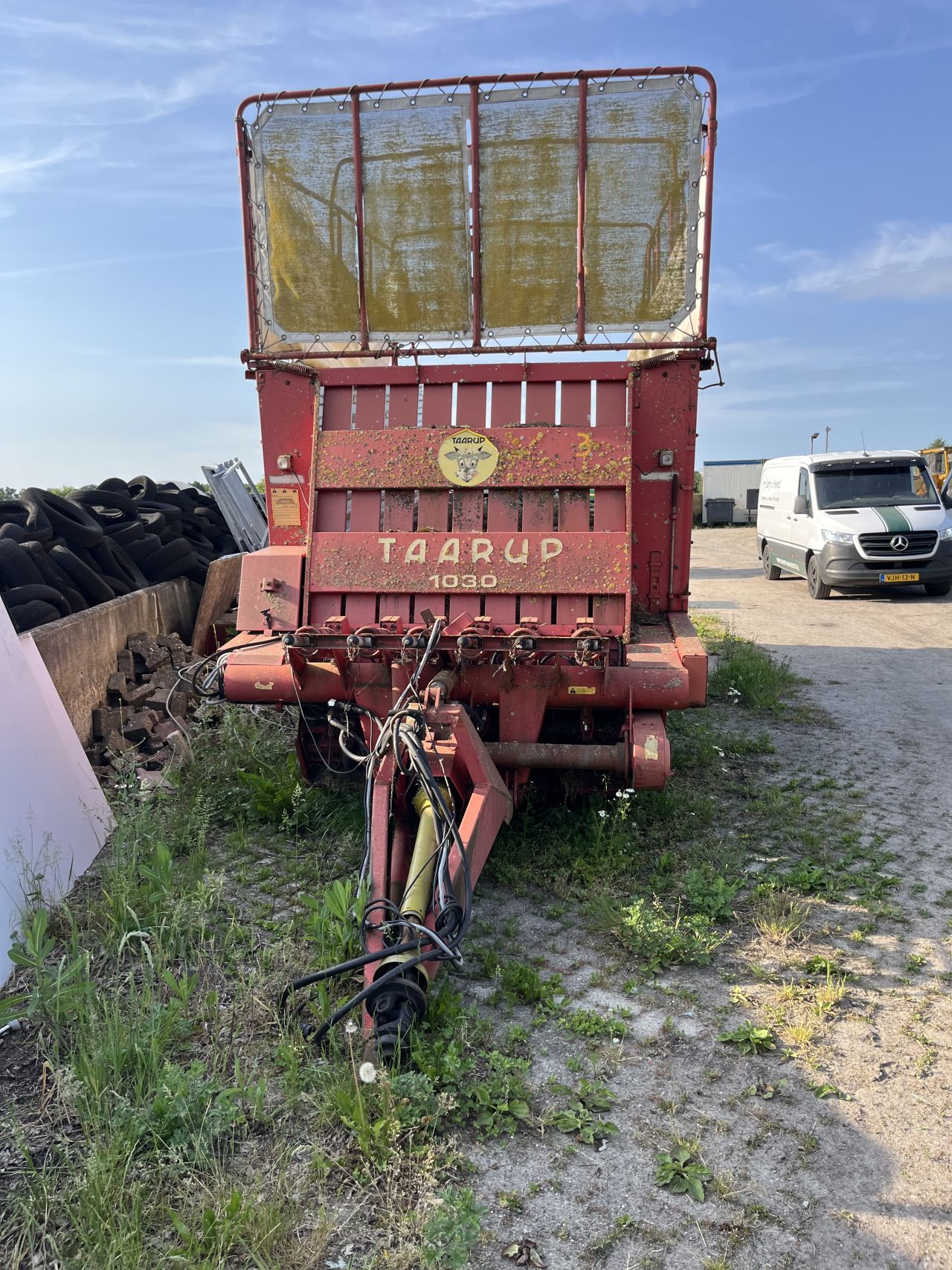Taarup opraapwagen