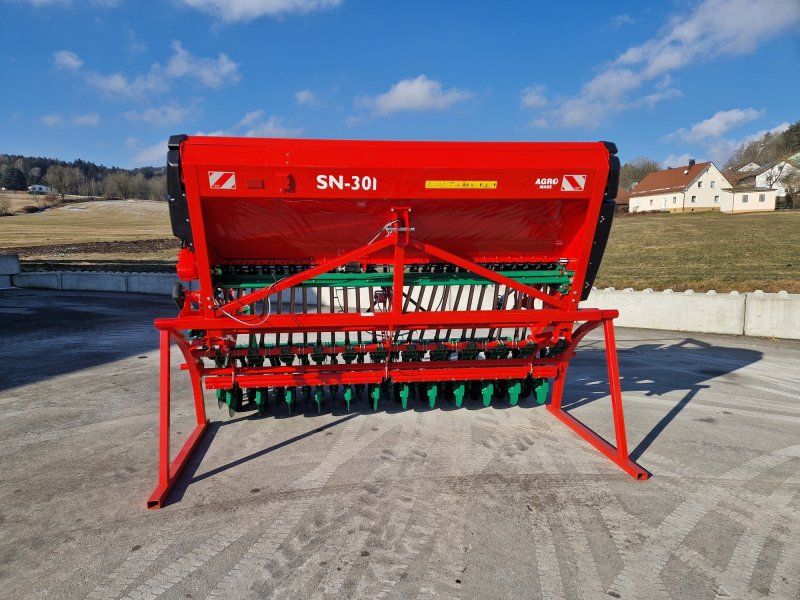 Agro-Masz SN 301 gebaute elektrische Fahrgassenschaltung