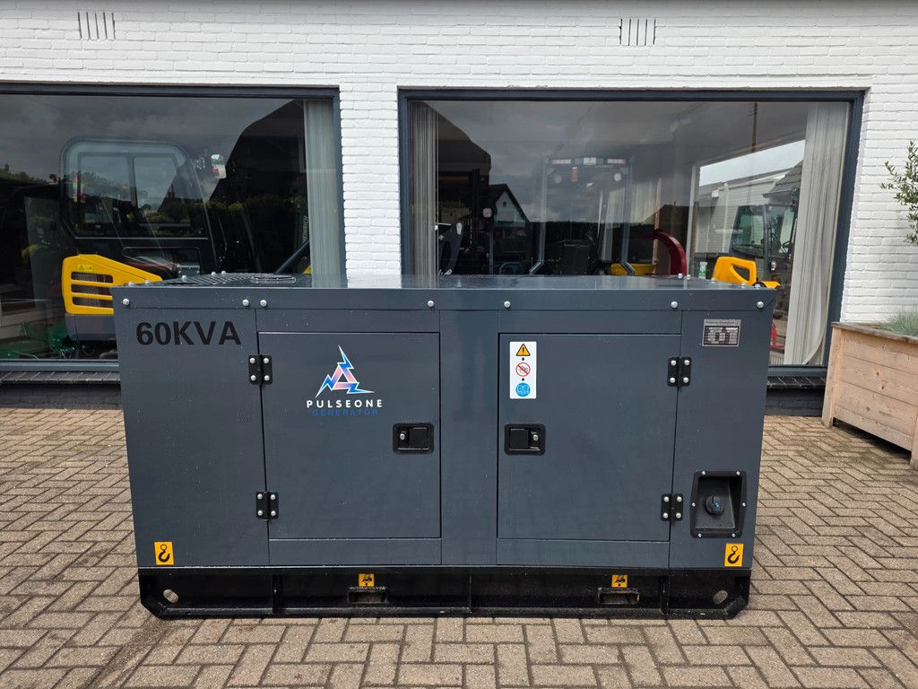 Stamford Pulseone generator aggregaat 60kva turbo !