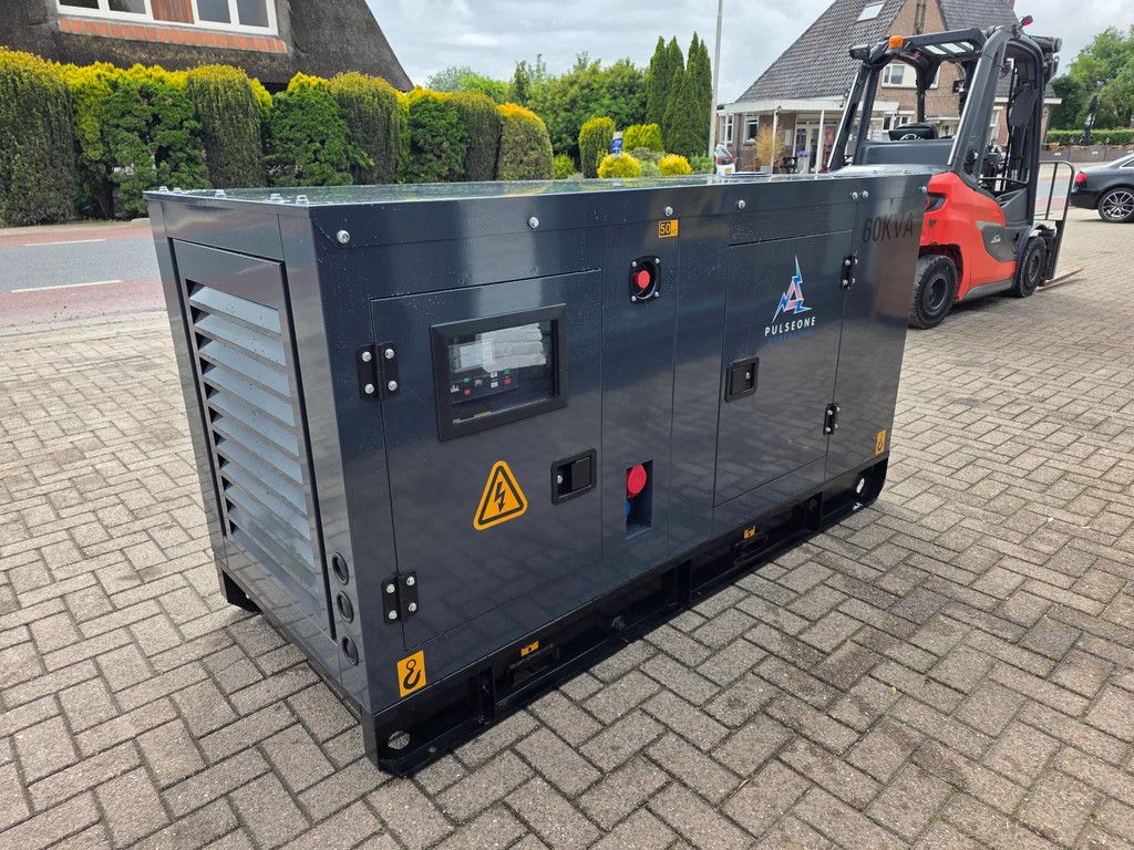 Stamford Pulseone generator aggregaat 60kva turbo !