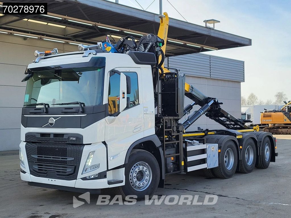 Volvo FM 460 8X4 NEW! Palfinger Q200Z95TR Crane + HT24 TEC Hooklift Knijperauto ACC LED