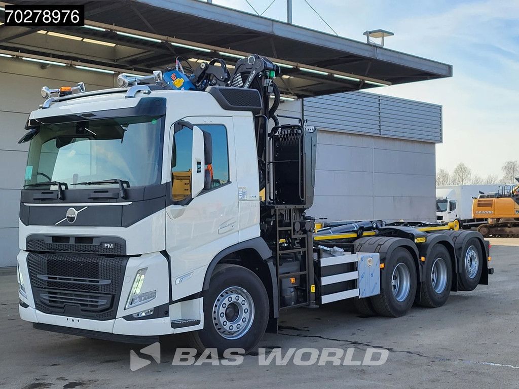 Volvo FM 460 8X4 NEW! Palfinger Q200Z95TR Crane + HT24 TEC Hooklift Knijperauto ACC LED