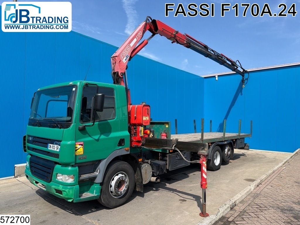 DAF CF 340 6x2, EURO 3, Fassi, Manuel, Remote