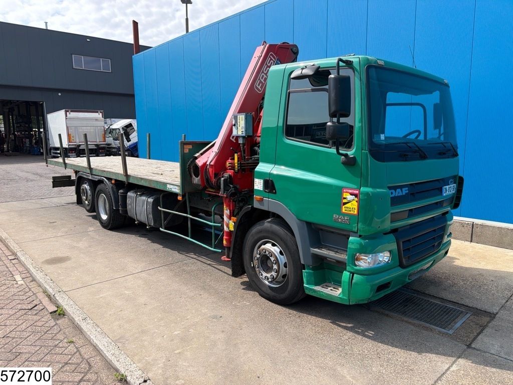 DAF CF 340 6x2, EURO 3, Fassi, Manuel, Remote