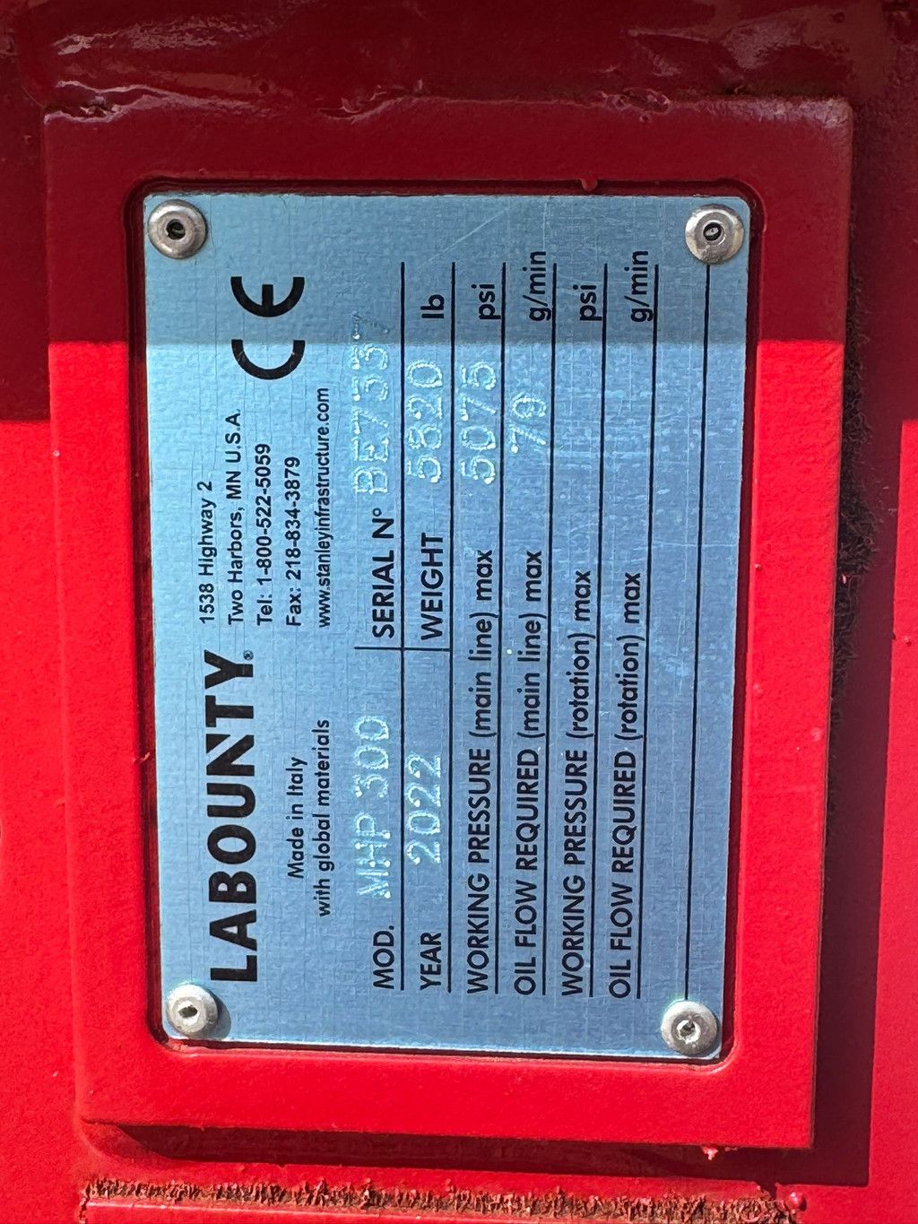 LaBounty MHP300