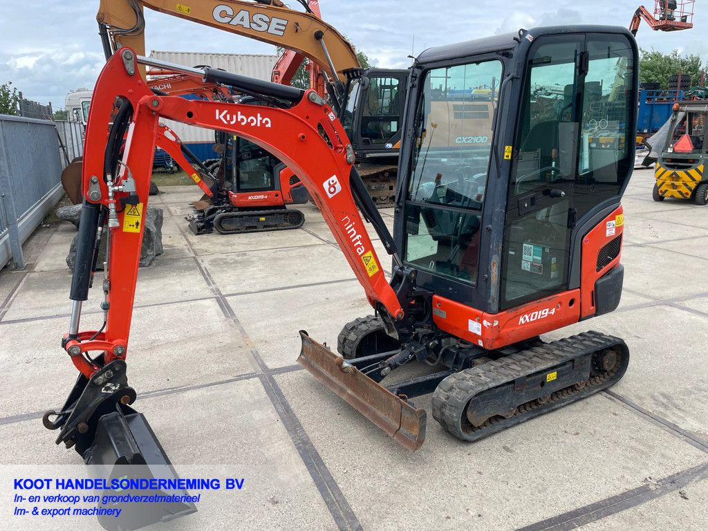 Kubota KX 019-4 (2022) 5x Stock