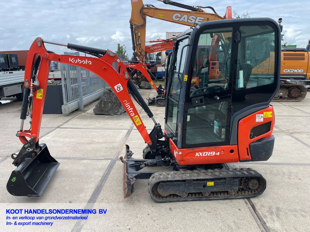 Kubota KX 019-4 (2022) 5x Stock