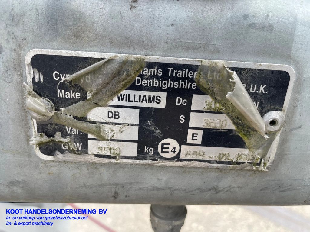 Ifor Williams 2HB GX 105 HD Machinetransporter