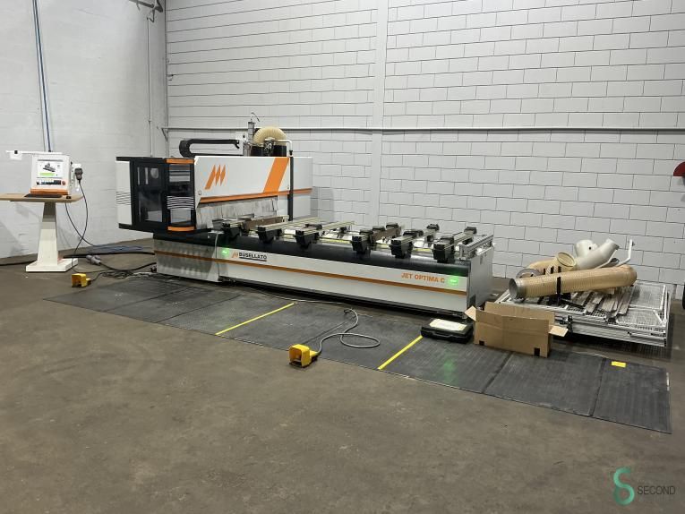 CNC Horizontal Machine centers Busellato Jet Optima C21 D 2018
