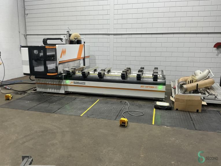 CNC Horizontal Machine centers Busellato Jet Optima C21 D 2018
