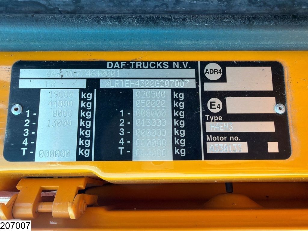 DAF XF 480 EURO 6, Retarder