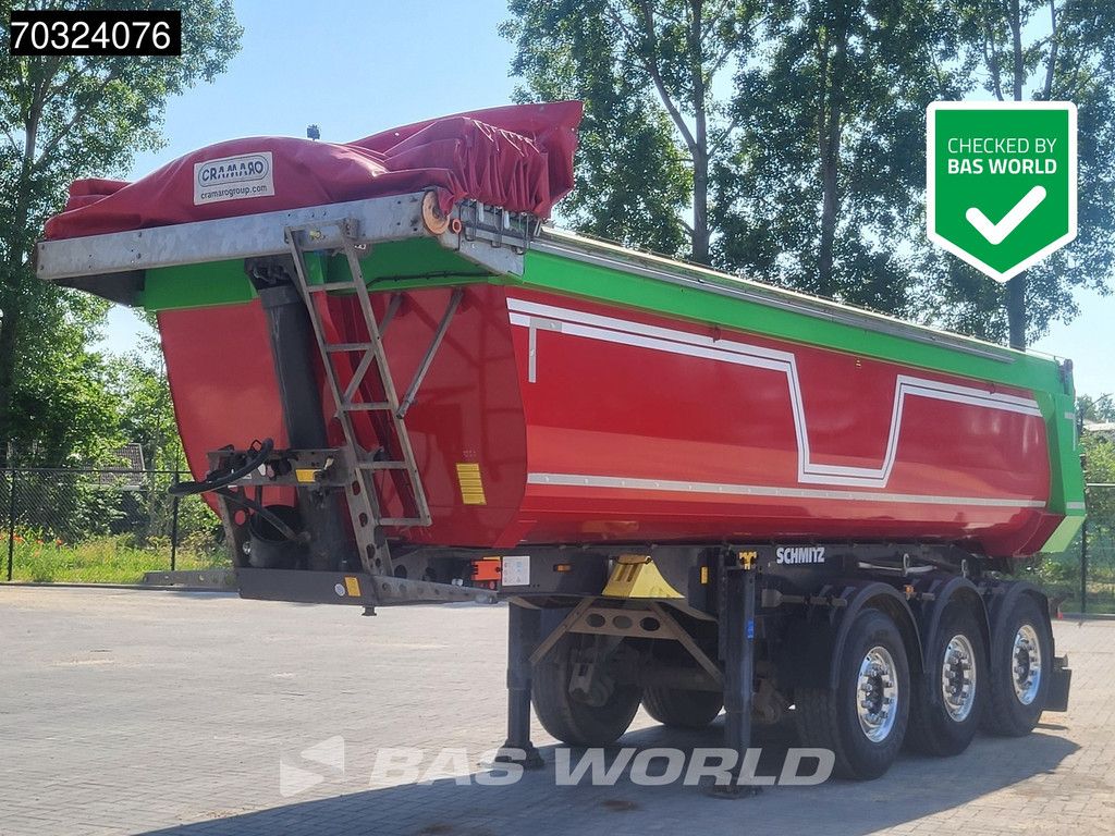 Schmitz SCB*S3D Lift Axle Electric Cover Alcoa