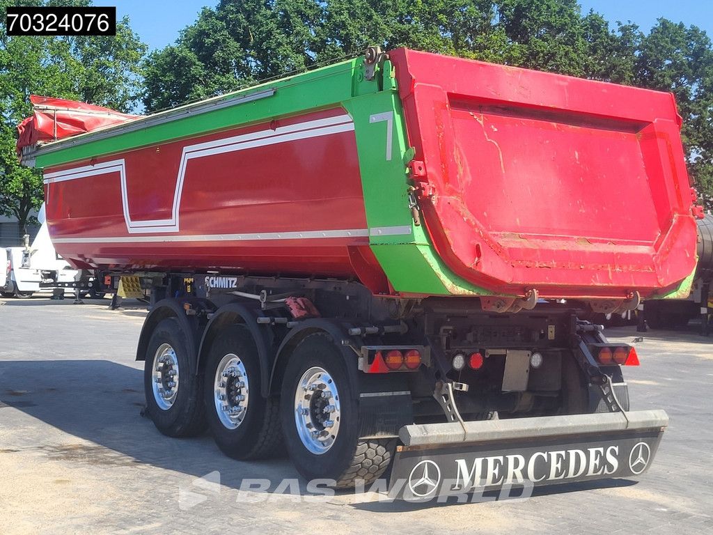 Schmitz SCB*S3D Lift Axle Electric Cover Alcoa