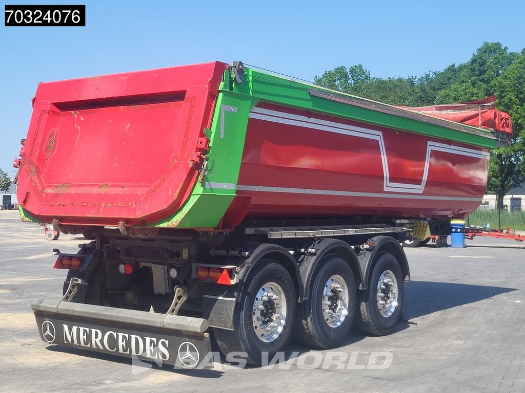 Schmitz SCB*S3D Lift Axle Electric Cover Alcoa