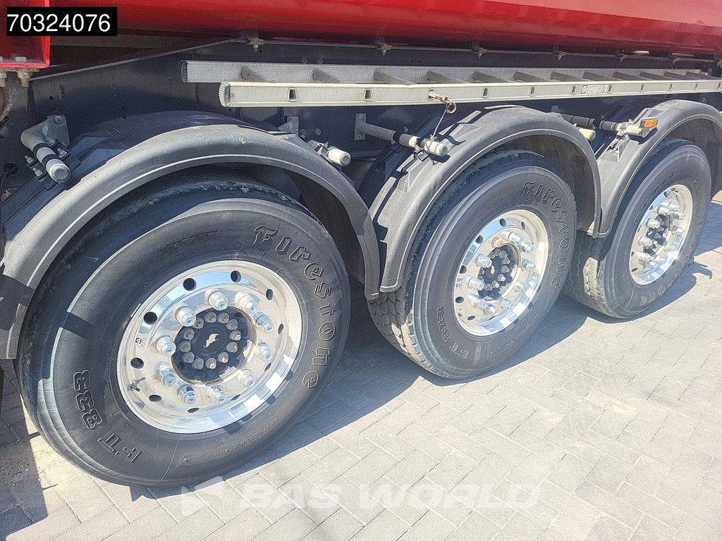 Schmitz SCB*S3D Lift Axle Electric Cover Alcoa